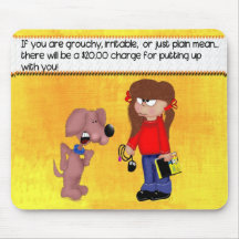 Grouchy Mousepad
