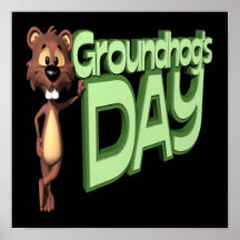 Groundhogs Day Print