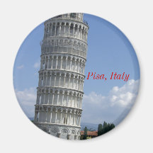 grounds lean twr pisa, Pisa, Italy Fridge Magnets