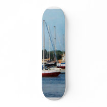 Group of Sailboats Newport RI Skate Decks