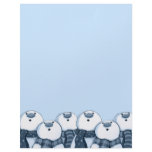 Group of Snowmen Christmas Letterhead