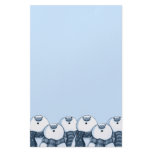 Group of Snowmen Christmas Novelty Stationery