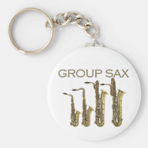 Group Sax Keychains