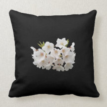 Groupe de fleurs de cerisier oreillers