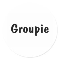 Groupie Round Stickers