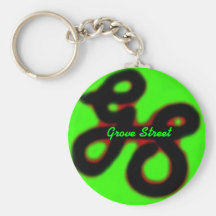 Grove Street Keychain
