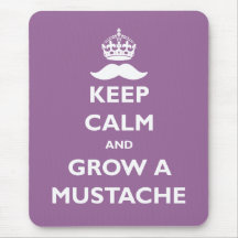 Grow a Moustache Mousepad