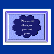 Grow with grace posters