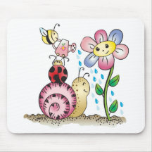 Grow with me! Grandit avec moi! Mousepad