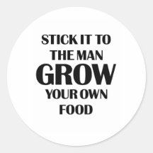 Grow Your Own Food Stickers