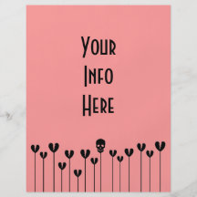 Growing Broken Hearts Personalized Flyer