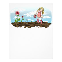 Growing Love Customized Letterhead