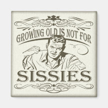 Growing Old Fridge Magnets