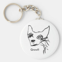 Growl! Keychain