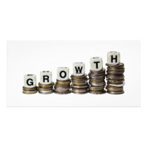 Growth Custom Photo Card