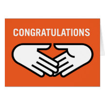 Grtz.net: Hands up, congratulations! Card