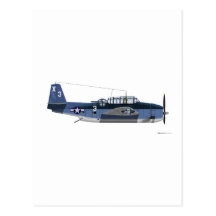 Grumman TBM Avenger Postcards