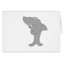 Grump Cartoon Shark cards