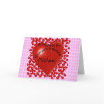 Grumpa's Valentine Message Greeting Card