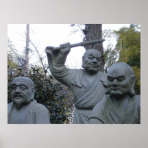 Grumpy Buddha Print