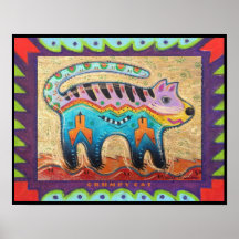 "Grumpy Cat" Original Folk Art Posters