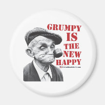 Grumpy is the new happy magnets