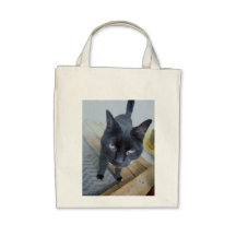 Grumpy Kitty Tote Bag