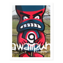Grumpy Mascot Postcards