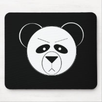 Grumpy Panda Mousepad
