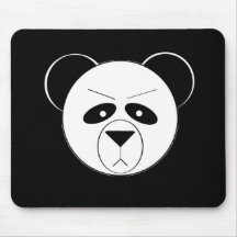 Grumpy Panda Mousepad