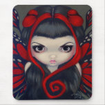 "Grumpy Red Fairy" Mousepad mousepads