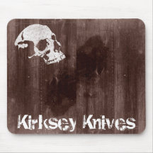 grunge3, kirkseyskull, grunge3, Kirksey Knives Mouse Pad