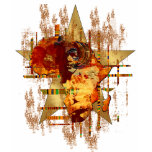 Grunge Africa Star Faces of Africa Tribal Tees t-shirts