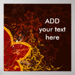 Grunge art, ADDyour texthere Posters