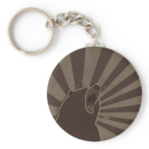 Grunge Bear Key Chain