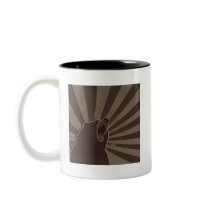 Grunge Bear Mugs