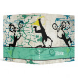 Grunge BMX Stunt Poster Art Paint Splat binders
