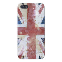 Grunge BRITANNIQUE iPhone 5 Case