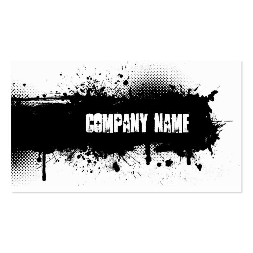 Grunge Business Card