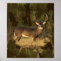 Grunge Camoflage- Big Buck-  Print