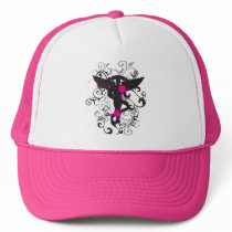 Grunge Chiropractic Caduceus Trucker Hat