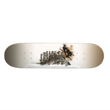 Grunge chrétienne skateboard