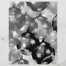 grunge christmas balls flyer design
