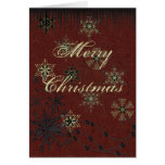 Grunge Christmas Greeting Card
