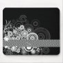 Grunge Circles Mouse Pads