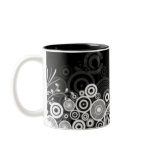 Grunge Circles Mug