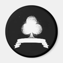 Grunge Club in White Magnets