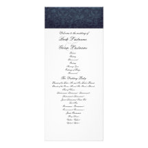 Grunge Damask Custom Invitation
