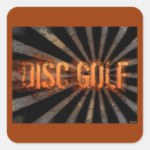 Grunge Explosion Square Stickers