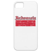 Grunge Flag of Indonesia iPhone 5 Cover